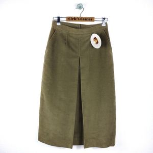 Christopher Dawes | Skirts | Christopher Dawes Vtg Green Skirt Nwt 28 ...